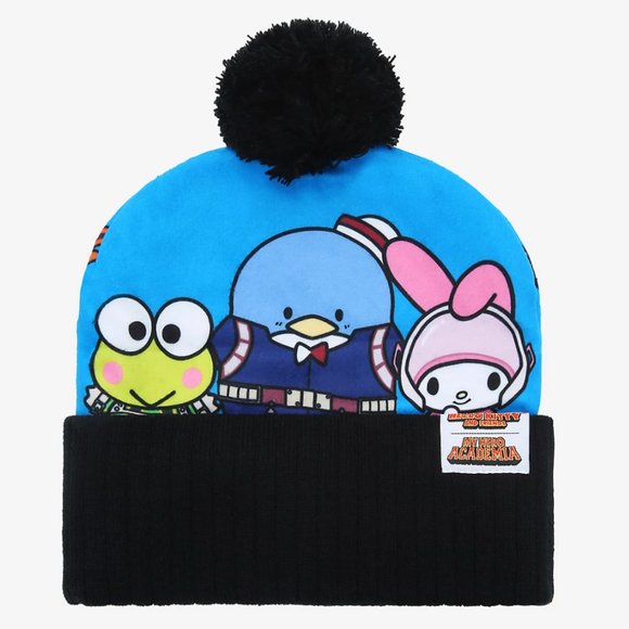 My Hero Academia X Hello Kitty And Friends Pom Beanie NWT - Picture 1 of 4